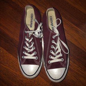 Maroon Converse